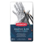 Derwent Graphic Hard Potloden 12 delige set