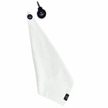 Lignum Microfiber Magnetic Golf Towel White