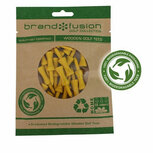 Brand Fusion Biodegradable Wooden Golf Tees 43mm 20 pack