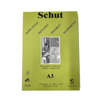 Schut Dessin Tekenblok 125 gram A3