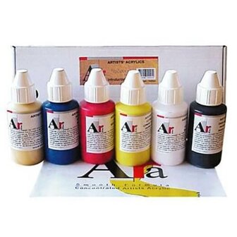 ARA Artist Acrylverf Basic Set 6x100ml