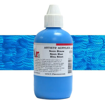 ARA Artist Acrylverf Neon Set 6x100ml Blauw