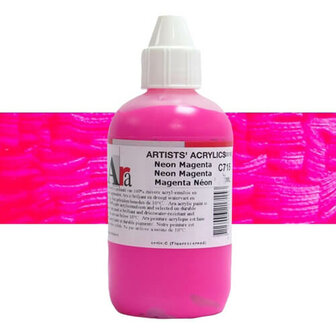 ARA Artist Acrylverf Neon Set 6x100ml Magenta