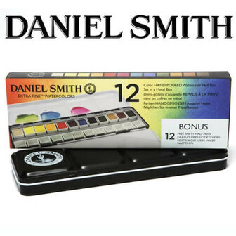 Daniel Smith Standard Watercolour Set 12 HP