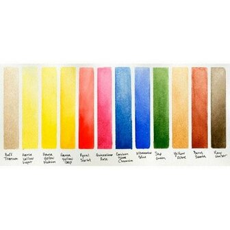 Daniel Smith Standard Watercolour Set 12 HP spectrum