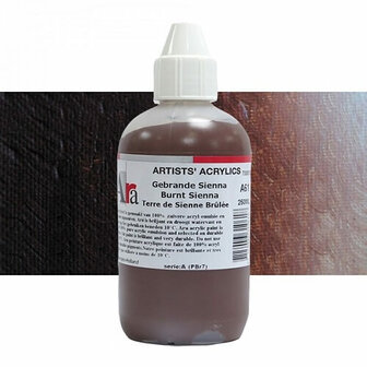 ARA Artist Acrylverf Burnt Sienna A61 250ml