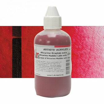 ARA Artist Acrylverf Alizarine Madder Lake Extra C163 250ml