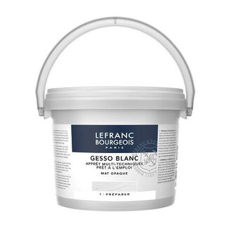 Lefranc &amp; Bourgeois Fine Acrylic Gesso 2.5 Liter