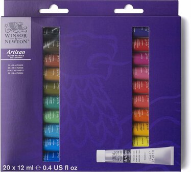 Winsor &amp; Newton Artisan Water Mixable Oil Colour 20x12ml