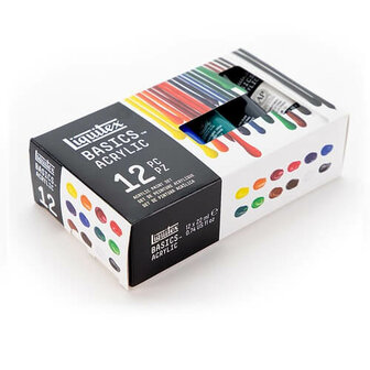 Liquitex Basics Acrylic Colour Set 12x22ML