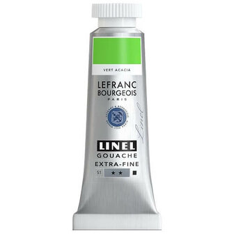 Lefranc &amp; Bourgeois Linel Gouache Extra Fine Acacia Green 202 14ml