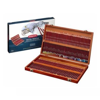 Derwent Pastel Woodbox Potloden 72 delige set