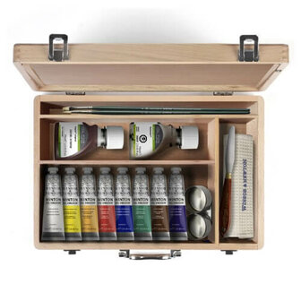 Winsor &amp; Newton Winton Oil Woodbox