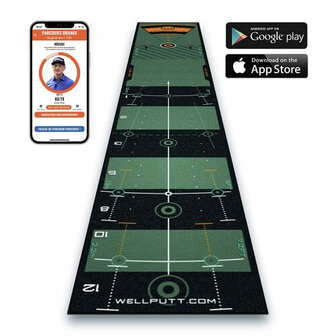 Wellputt Putting Mat Classic 3 meter 2
