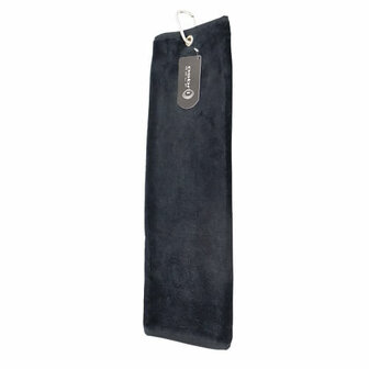 Asbri Trifold Golf Towel Black