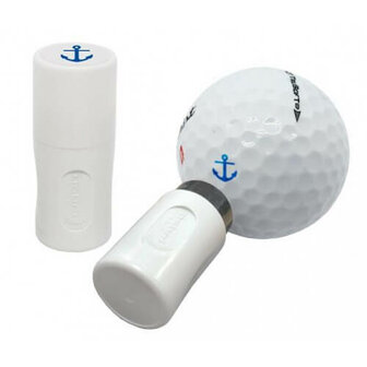 Asbri Golf Ball Stamp Ballmarker Anchor
