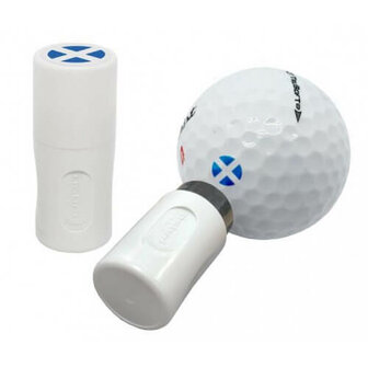 Asbri Golf Ball Stamp Ballmarker Scotland