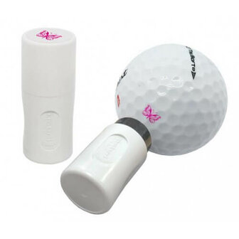 Asbri Golf Ball Stamp Ballmarker Butterfly