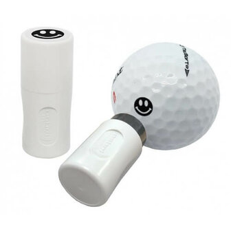Asbri Golf Ball Stamp Ballmarker Smiley