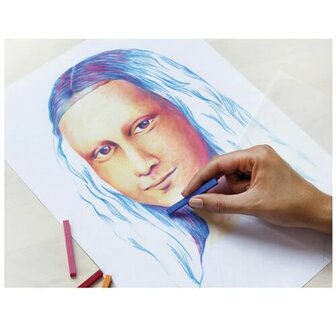 Cont&eacute; &agrave; Paris Sketching Pastelkrijt Set Portrait 3