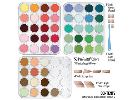 PanPastel 2025 New Colours Set 53 Pans 9ml C