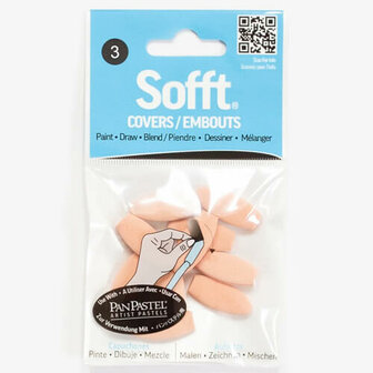 PanPastel Sofft Tools Set Covers Round No1 10 pcs