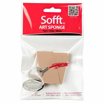 PanPastel Sofft Tools Art Sponge Set Bar Wedge 3 pcs