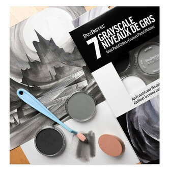 PanPastel Grey Scale Set 7 Pans C