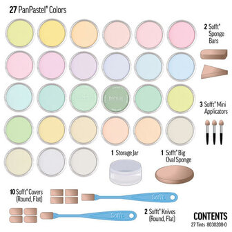 PanPastel 27 Tints Set 27 Pans A