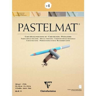 Clairefontaine Pastelmat no1 360 gram 30x40cm