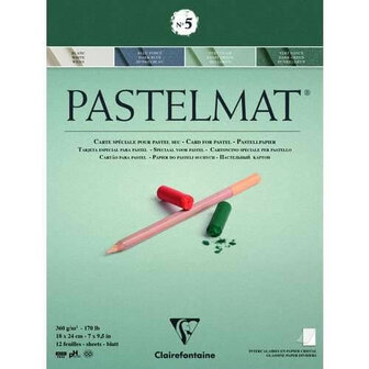 Clairefontaine Pastelmat no5 360 gram 18x24cm