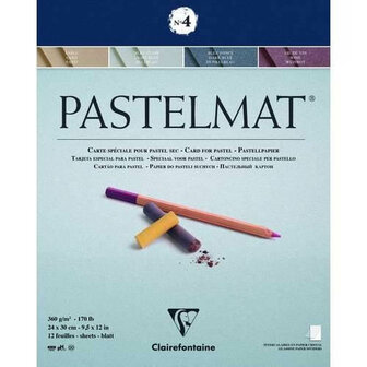 Clairefontaine Pastelmat no4 360 gram 24x30cm