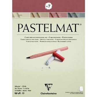 Clairefontaine Pastelmat no7 360 gram 18x24cm