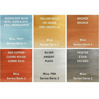 Winsor &amp; Newton Cotman 6 Tubes Metallic Collection 6x8ml 4