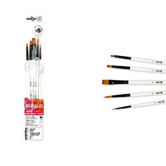 Darwi Acrylverf Penselen Set Fine 2