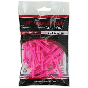 Brand Fusion Durable Plastic Golf Tees 39mm 25 pack