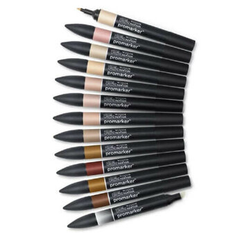 Winsor &amp; Newton Promarker Set Skin Tones 13pcs 2