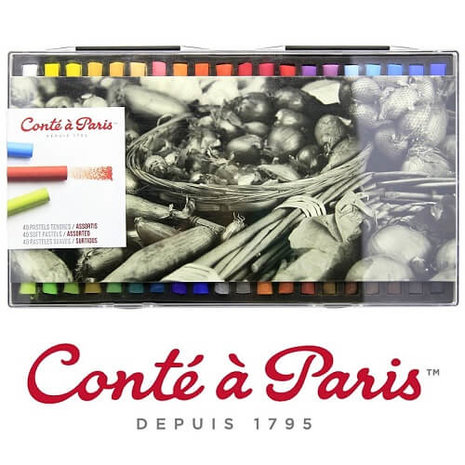 Conté à Paris Pastelkrijt Set 40