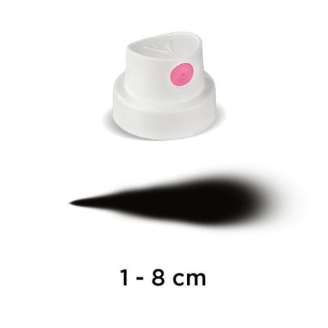 Molotow Cap Super Fat White-Pink 2