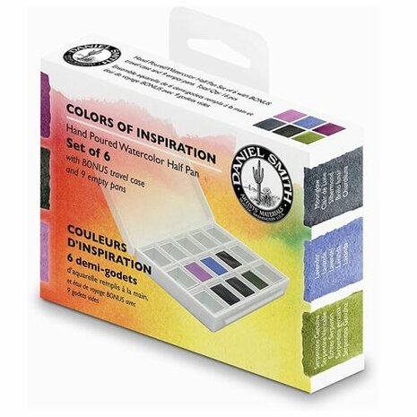 Daniel Smith Colours of Inspiration Watercolour Set 6 HP