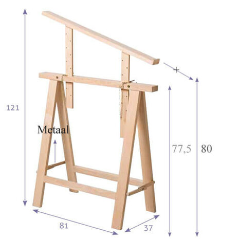 2 Professionele Schragen Lagos Nieuw Model