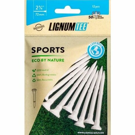 Lignum Sport Tees 72mm Eco