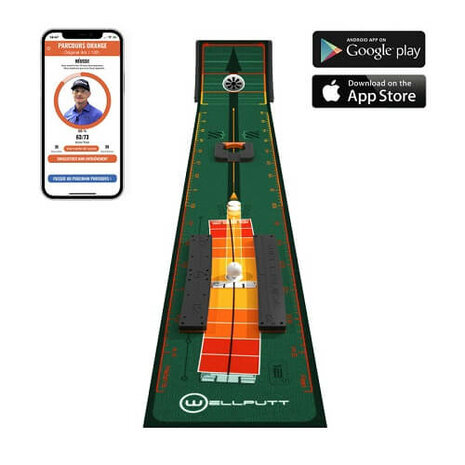 Wellputt Putting Mat Stroke Master 3