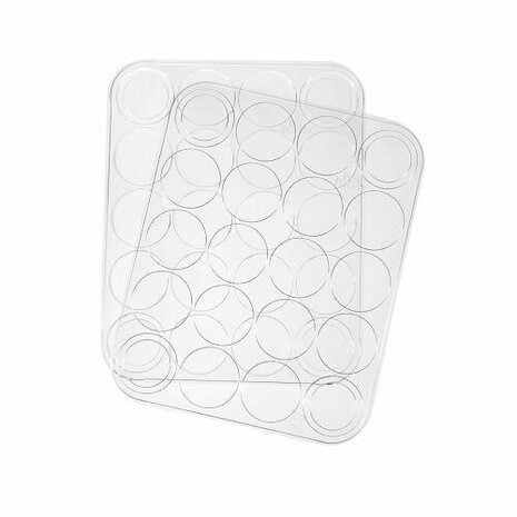 PanPastel Tray Palette & Cover Holds 20 Pans B