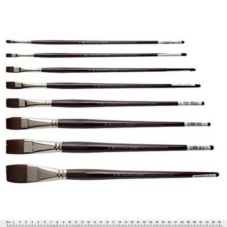Winsor & Newton Galeria Acrylic Brush Short Flat B