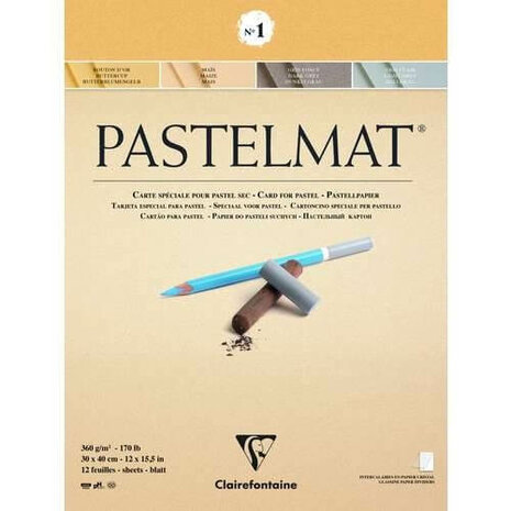 Clairefontaine Pastelmat no1 360 gram 30x40cm