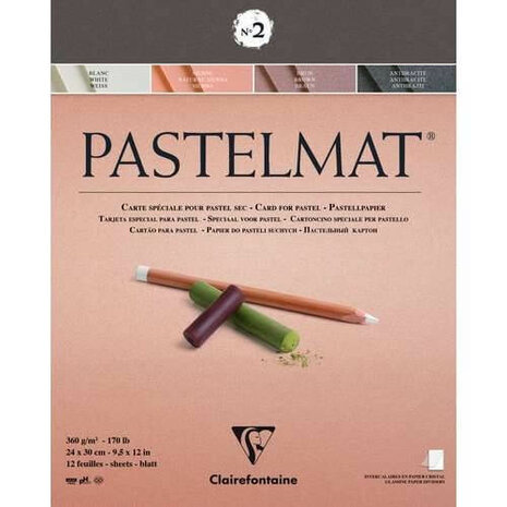 Clairefontaine Pastelmat no2 360 gram 24x30cm