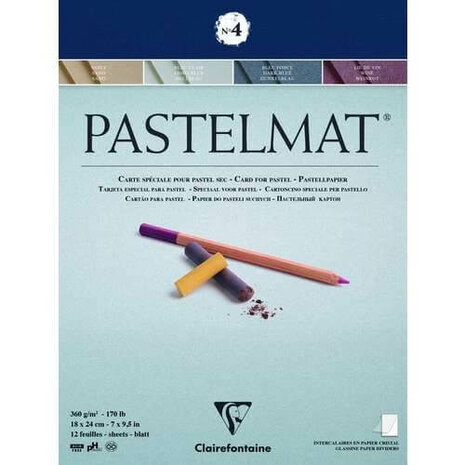 Clairefontaine Pastelmat no4 360 gram 18x24cm