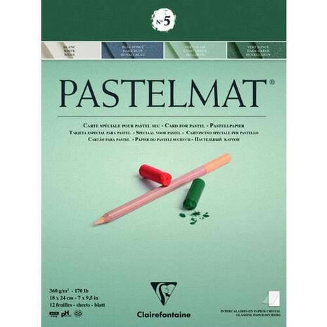 Clairefontaine Pastelmat no5 360 gram 18x24cm