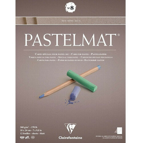 Clairefontaine Pastelmat no8 360 gram 18x24cm